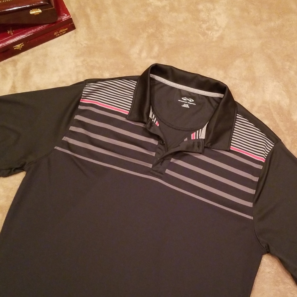 SNAKE EYES men's Size XL golf shirt, golf polo